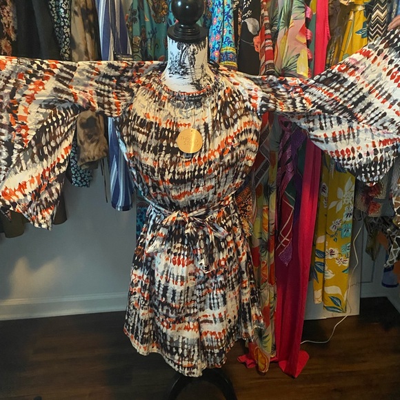 Boho Tye Dye Romper by Thread Story - Picture 3 of 4